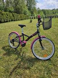 Sprzedam rower dla dziewczynki B'TWIN 20 cali