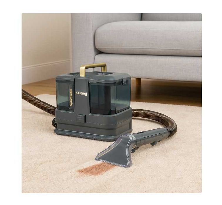 MOCNY Odkurzacz piorący Beldray do usuwania plam do dywanów tapicerki