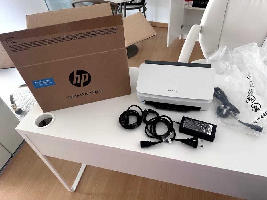 Scanner HP ScanJet Pro 3000 s4 c/ alimentação de papel , COM GARANTIA