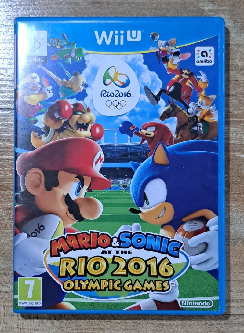 Mario & Sonic at The Rio 2016 Olympic Games Nintendo Wii U 3xA