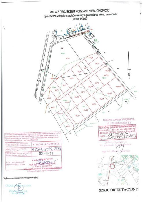 działki budowlane Stary Cydzyn 18-421 Piątnica