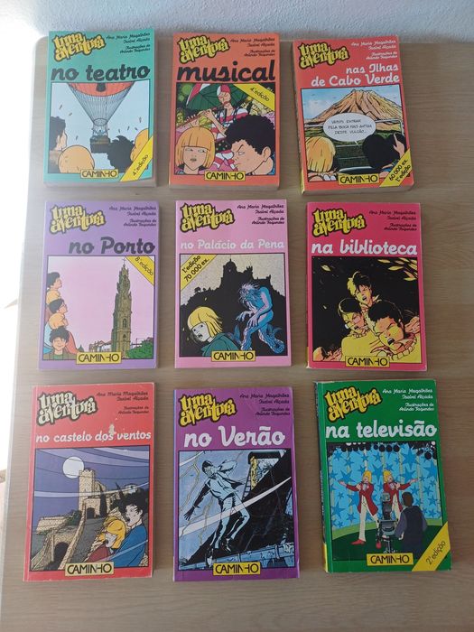Livros "Uma Aventura"