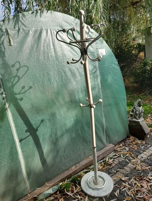 Wieszak na ubrania podstawa marmur