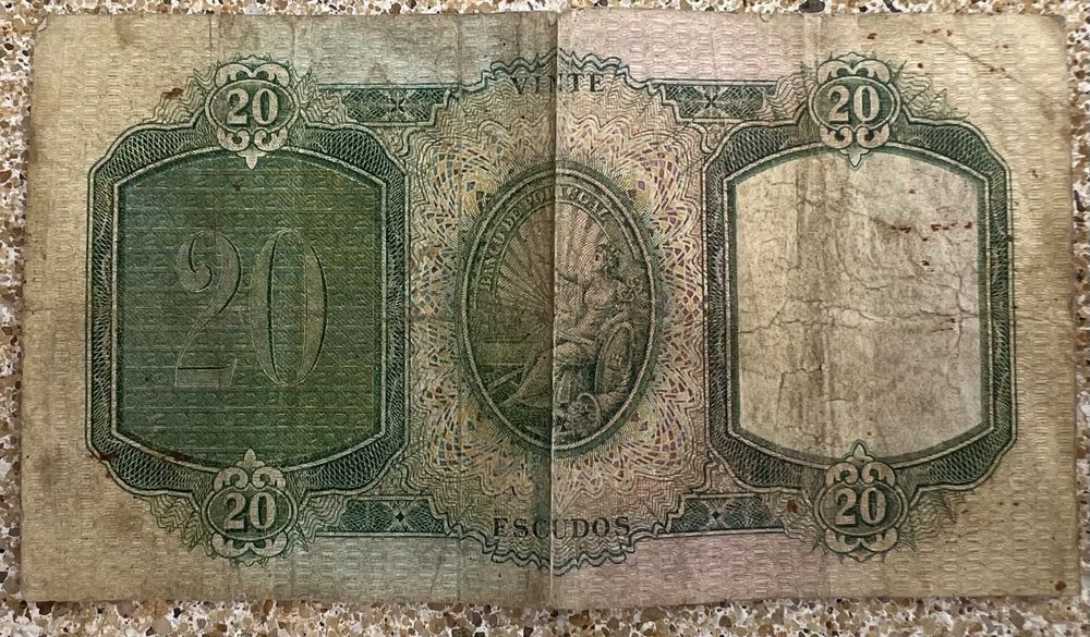 Nota 20 escudos de 1959