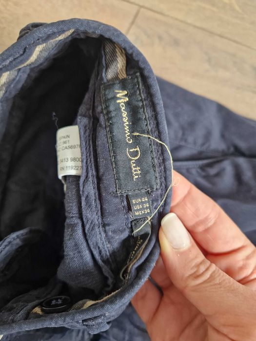 Calcas 44 tipo pele de pessego azul