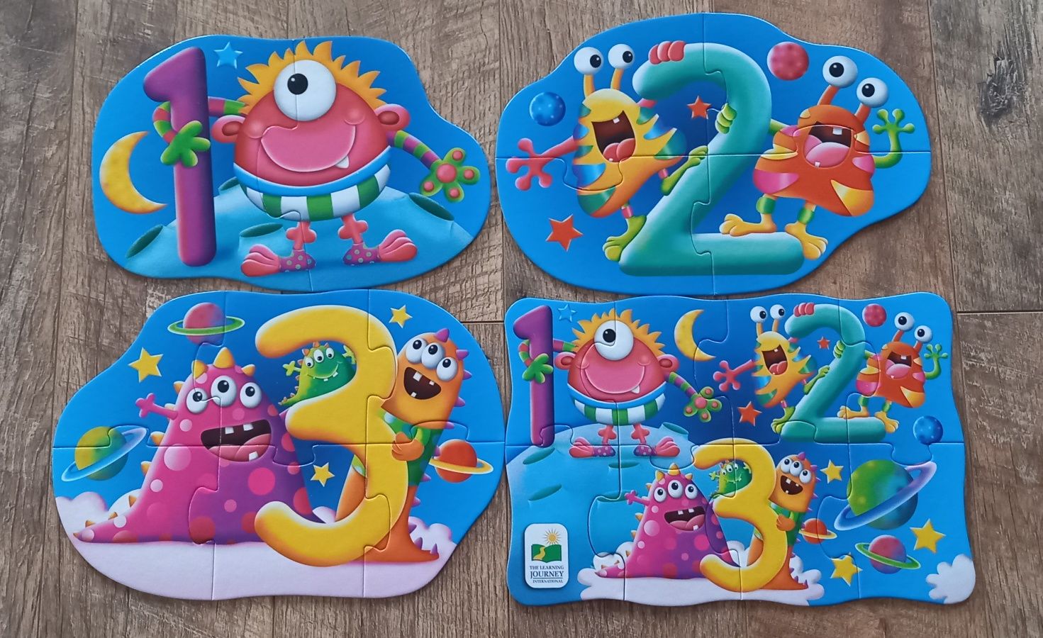 Puzzle edukacyjne 2+