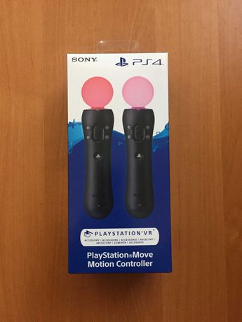 Контроллеры движений PlayStation Move V4,70 для PS4 VR, 2шт., новые
