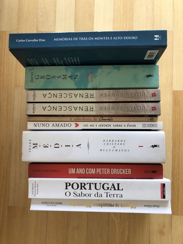 Livros novos nunca lidos