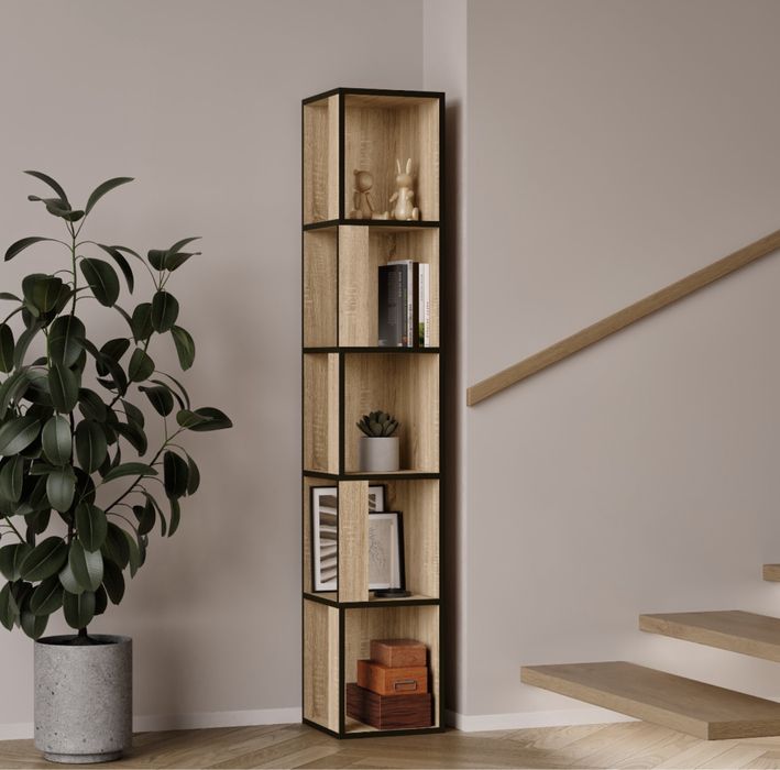 Стелаж угловой Этажерка в спальню Полка в офис Стелаж Полиця Шафа