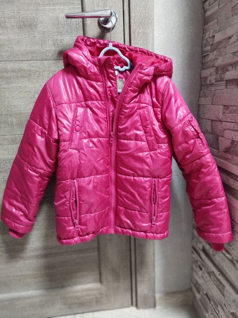 Куртка демисезонная розовая