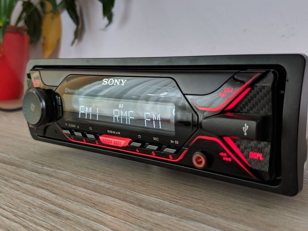 Radio SONY DSX-A410BT Bluetooth 55Wx4 XPLOD samochodowe