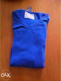 Camisola Zara Basic Azul