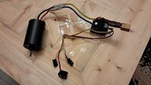 Rc Beluga trx4 silnik szczotkowy i regulator esc WP-1060-RTR combo
