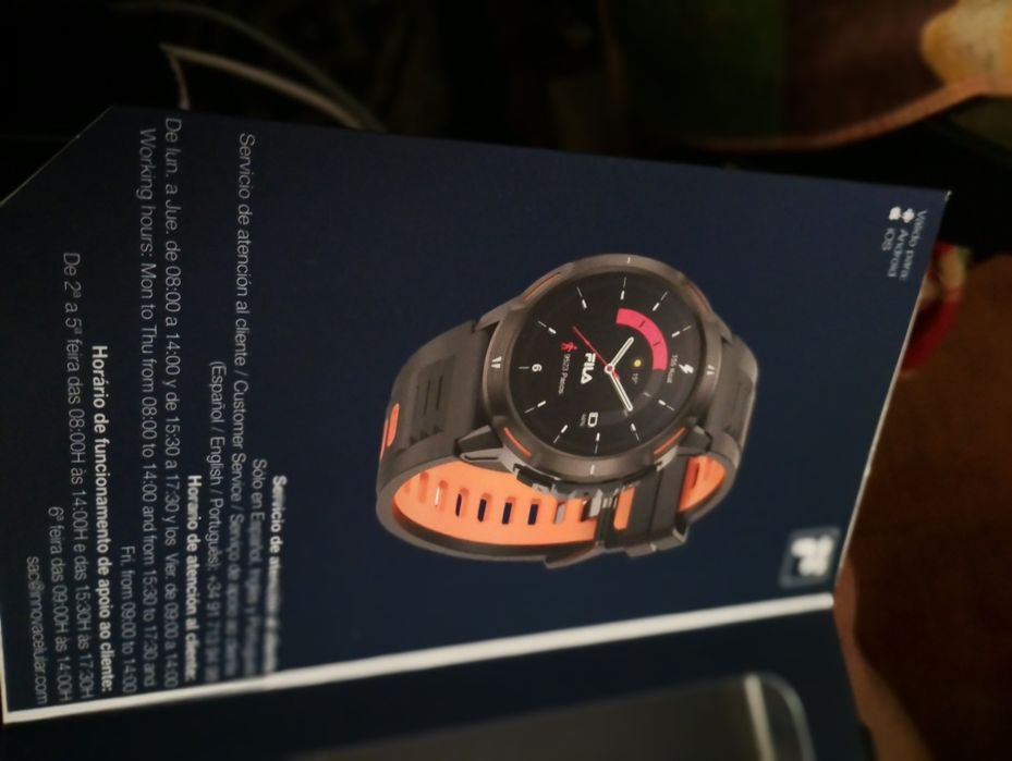 Relógio smartwatch Fila