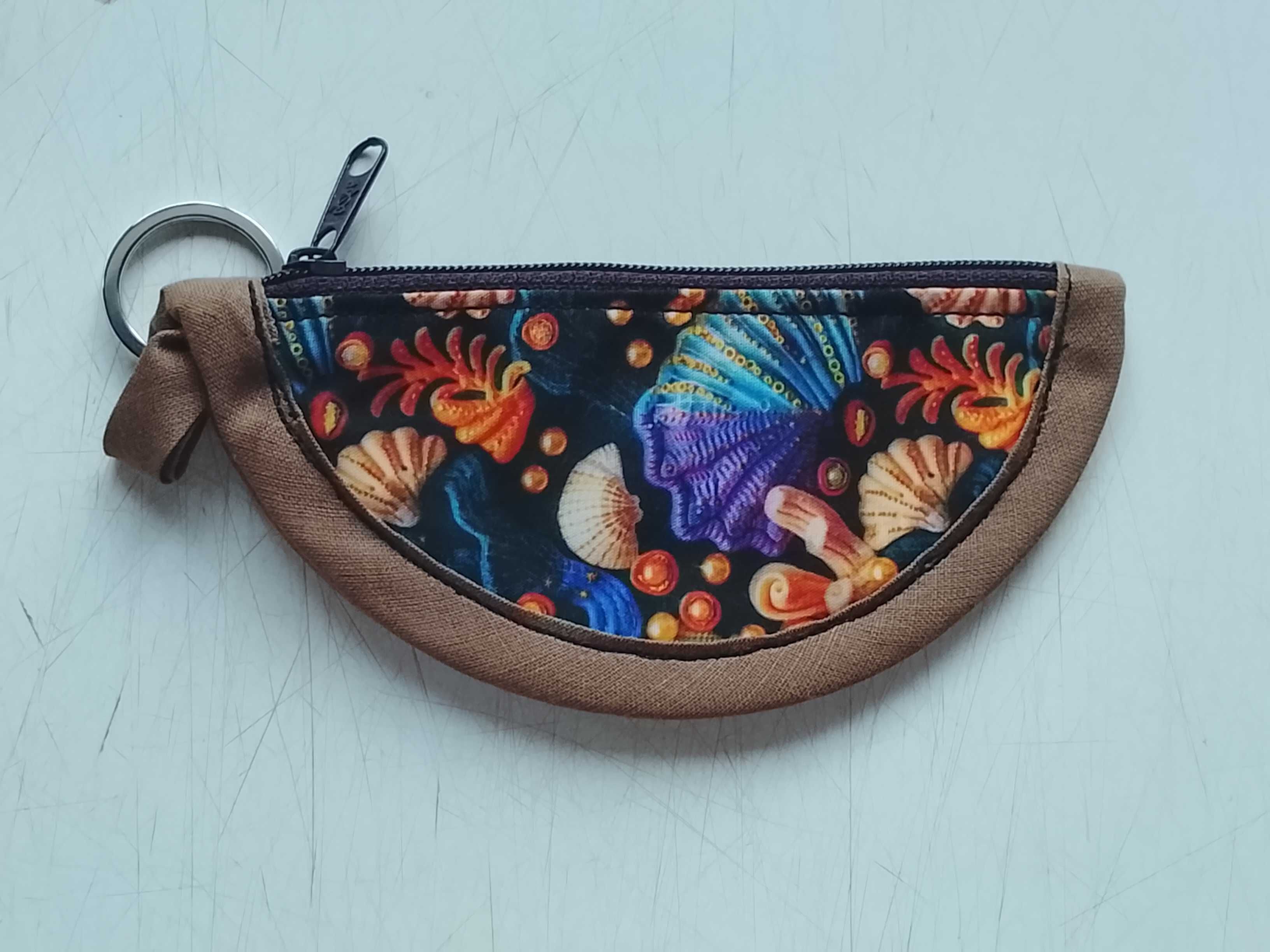 porta chaves/porta moedas multiuso