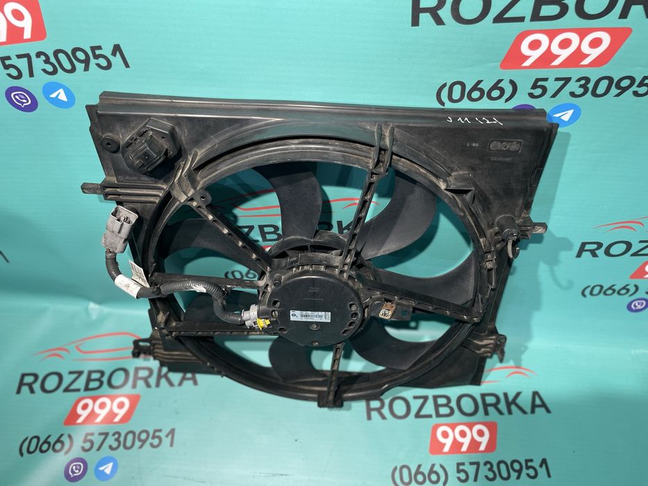 Вентилятор радіатора Nissan Qashqai j11 вентилятори 214814EB0A