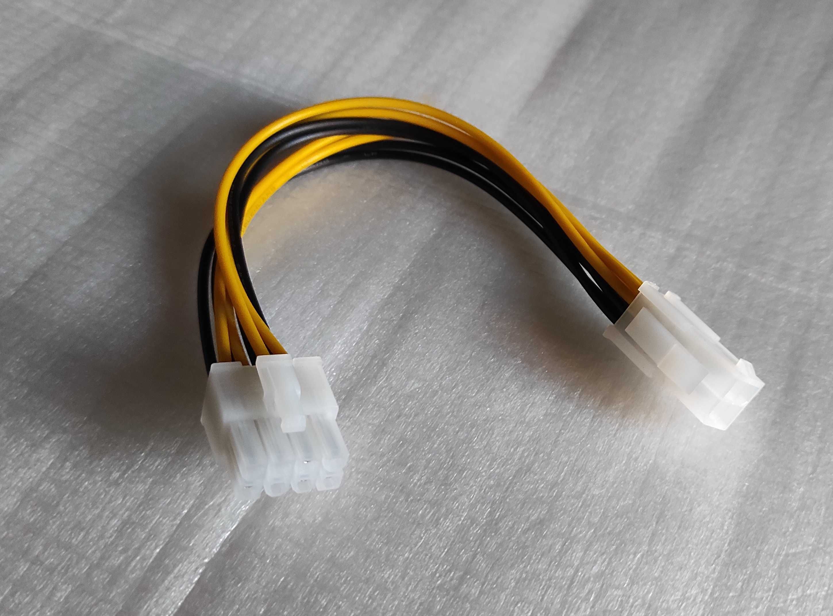 переходник для подключения питания CPU с 4 Pin на 8 Pin (4+4 to 8+8)