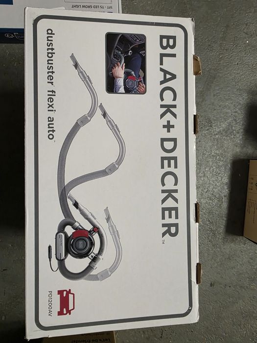 Odkurzacz samochodowy Black&Decker Flexi PD1200AV Nowy