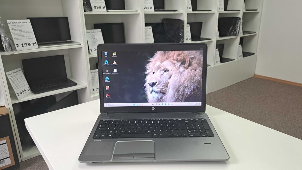 Biurowy HP ProBook 450 G1 15,6" i5 8GB 180SSD HDMI DVD WIN11 Klasa A