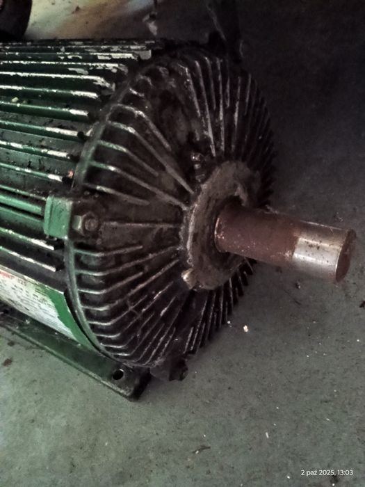 Silnik elektryczny 10km 10hp 7,5kW stan bdb, 35mm wałek dł 88mm