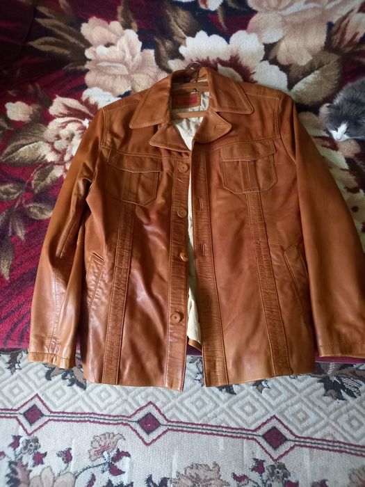 Мужскай кож піджак helium.