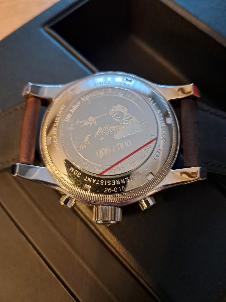 Oris Oskar Bider Limited Edition jak nowy