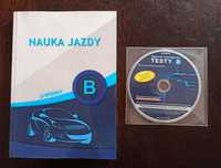 Książka do nauki jazdy kat. B z płytką