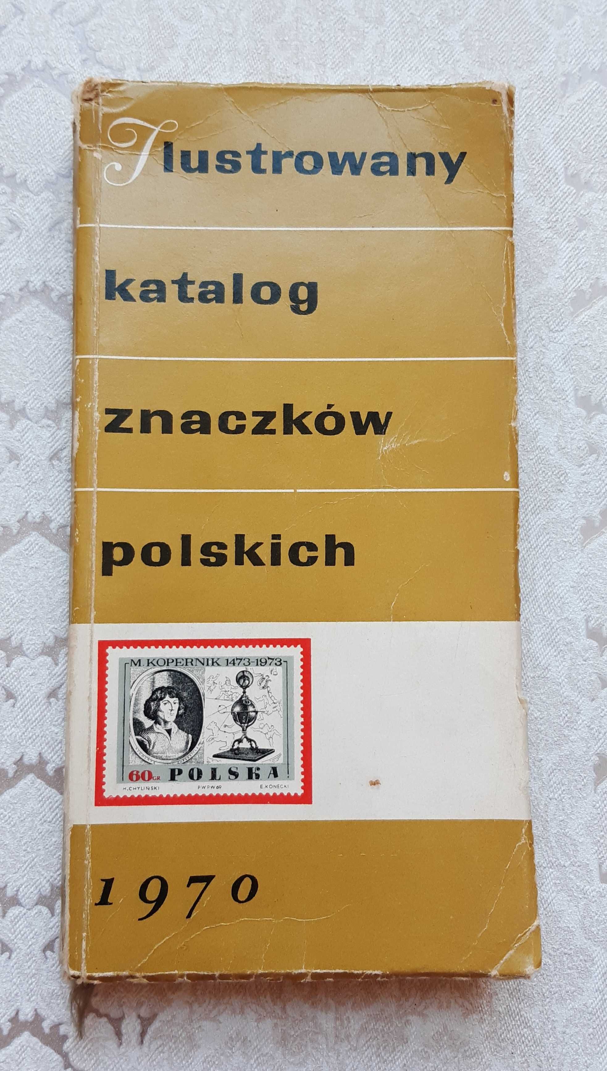 Książka "Ilustrowany katalog znaczków polskich 1970"