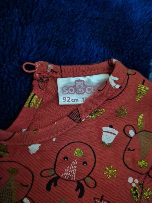 Sukienka świąteczna 92