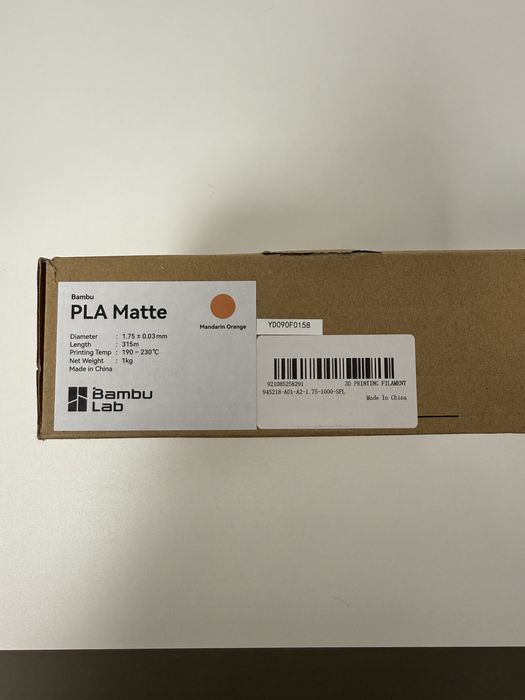 Філамент BambuLab PLA Mate