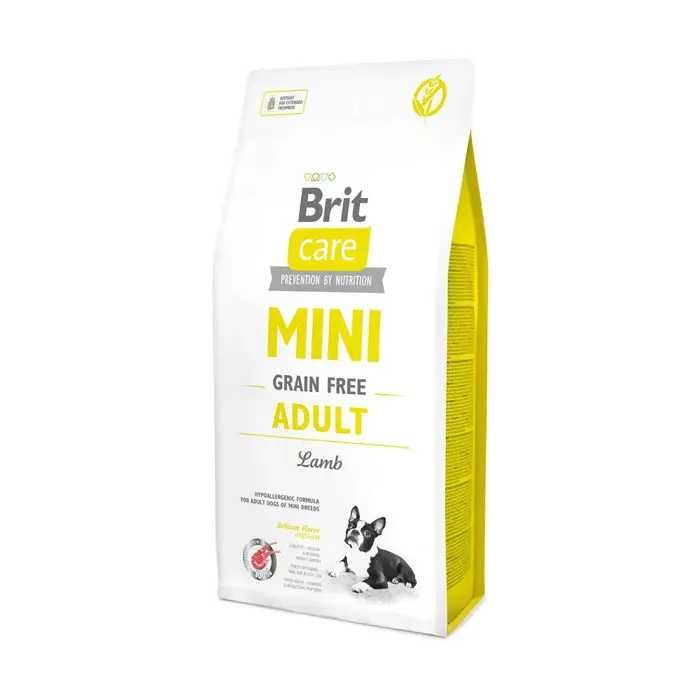 Сухий корм для собак Brit Care Grain Free Mini Adult 7 кг - ягня