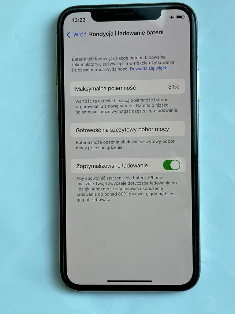 iPhone X telefon biały 64GB