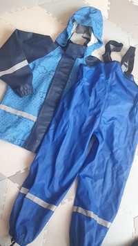 Kurtka i spodnie watwrproof przeciwdeszczowe waterproof , zestaw na ka