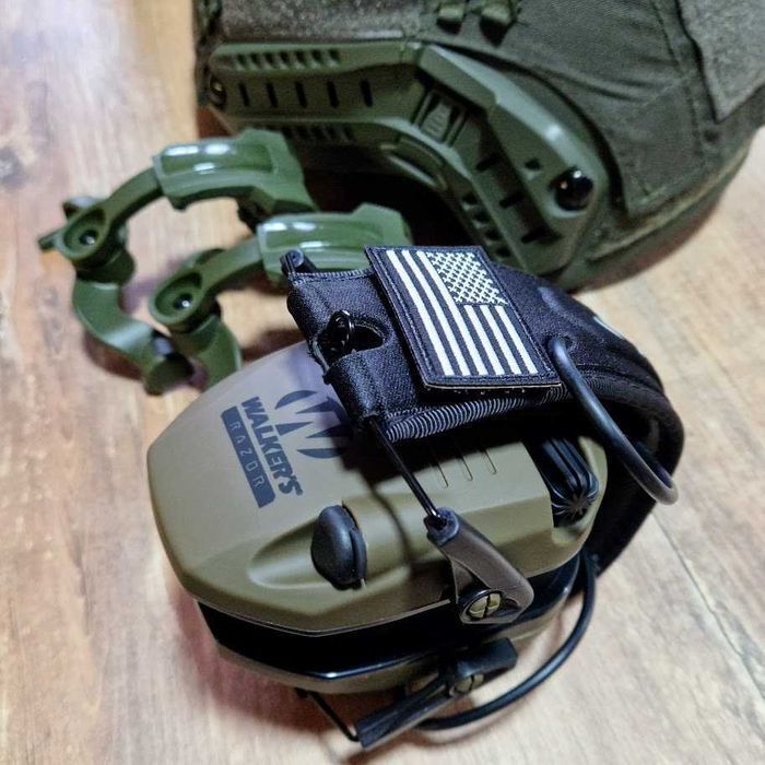 KEVLAR Всі Розміри Fast NIJ 3A з навушниками Walkers Razor Patriot