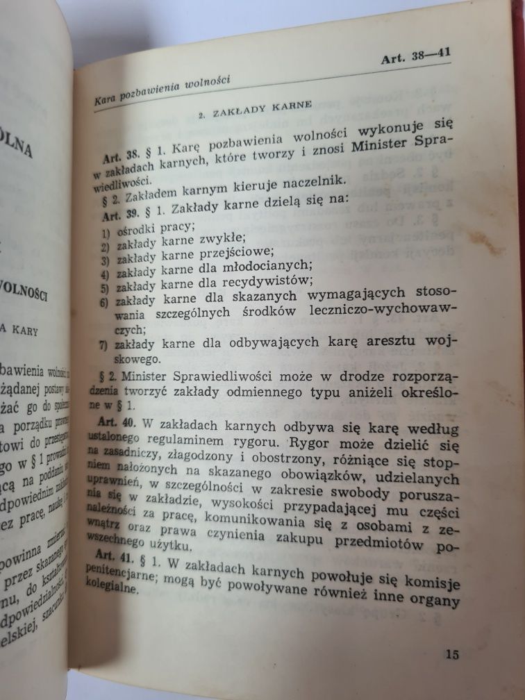 Kodeks karny wykonawczy z 1972 roku