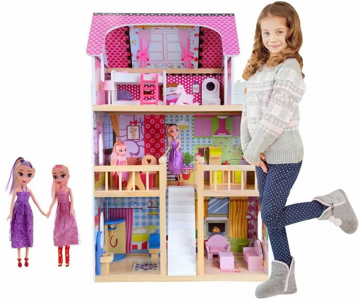 Будиночок для ляльок, дерев'яний ляльковий будиночок клас Kids 3046