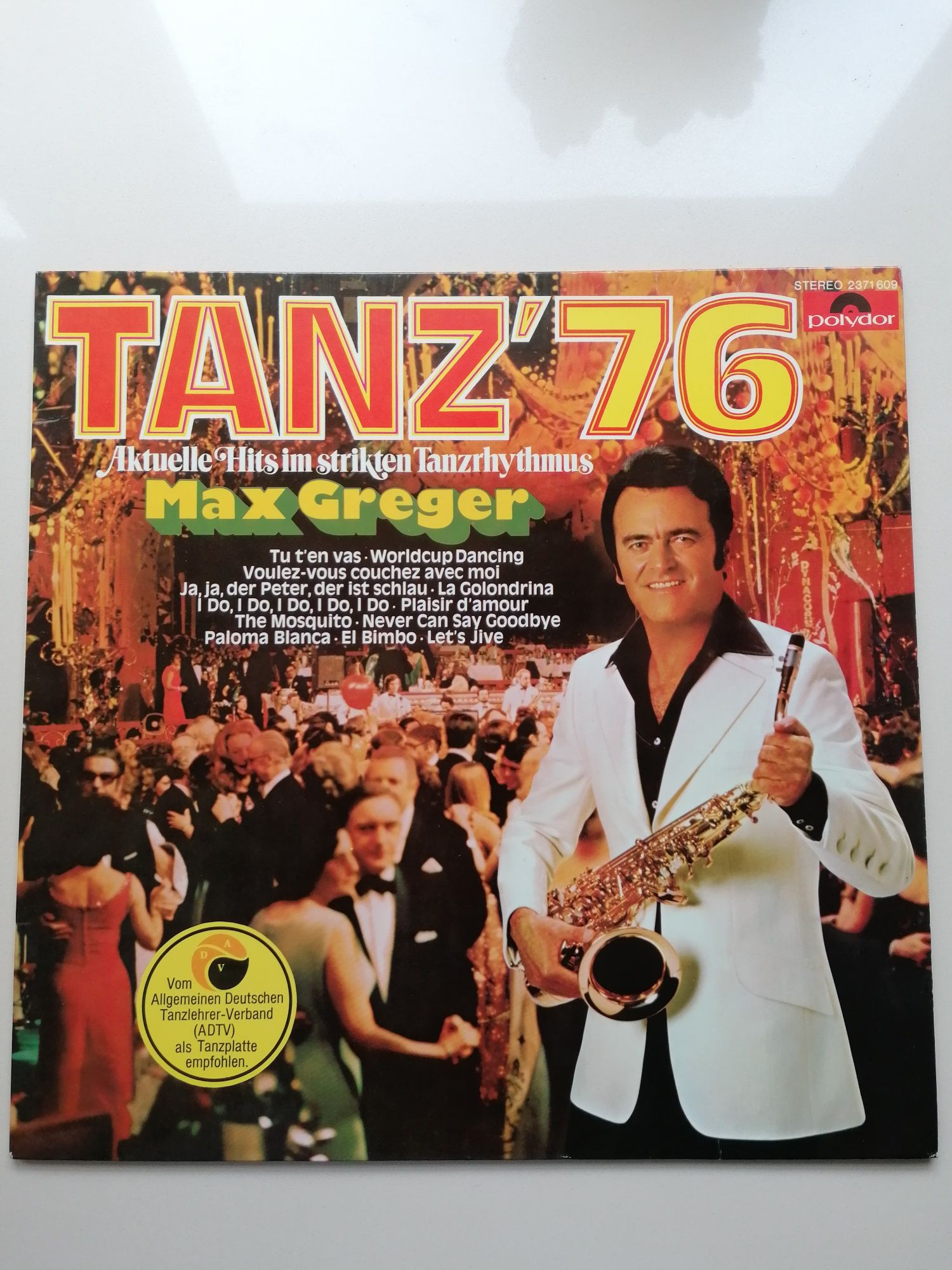 płyta winylowa Max Greger Tanz 76