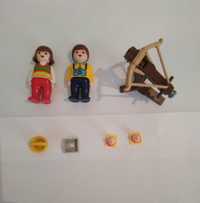 Conjunto bonecos Playmobil + acessorios.