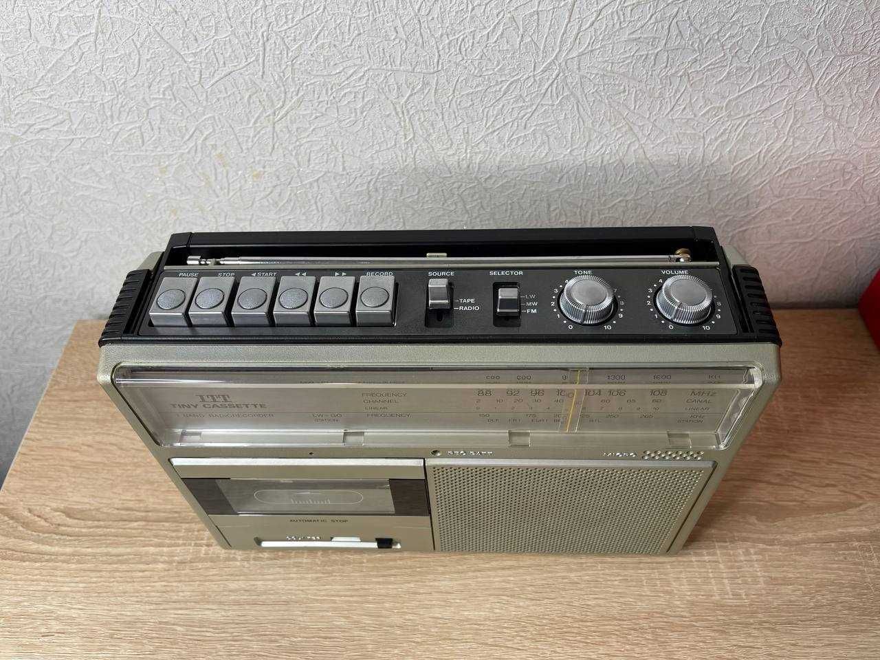 TINY cassette 110L (a) Магнітофон Касетник Радіо