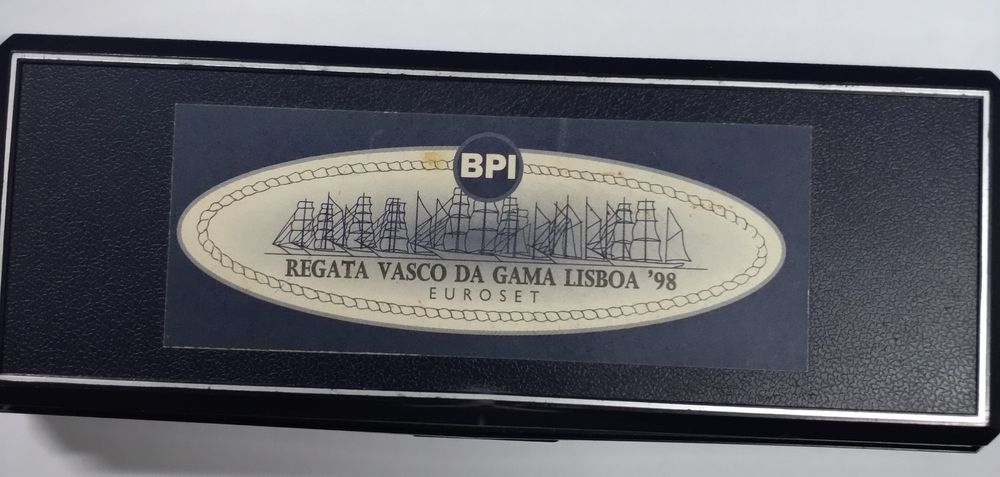 Regata Vasco da Gama Lisboa 1998 moedas de 20 euros