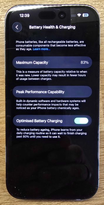 Apple iPhone 14 Pro 128 GB w kolorze Deep Purple