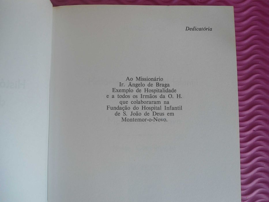 História do Hospital Infantil de S. João de Deus em Montemor o Novo