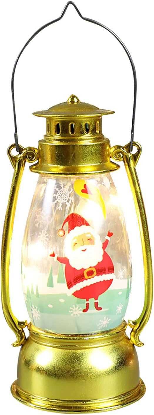 LAMPION ADWENTOWY LED lampka dekoracja prezent Mikołaj