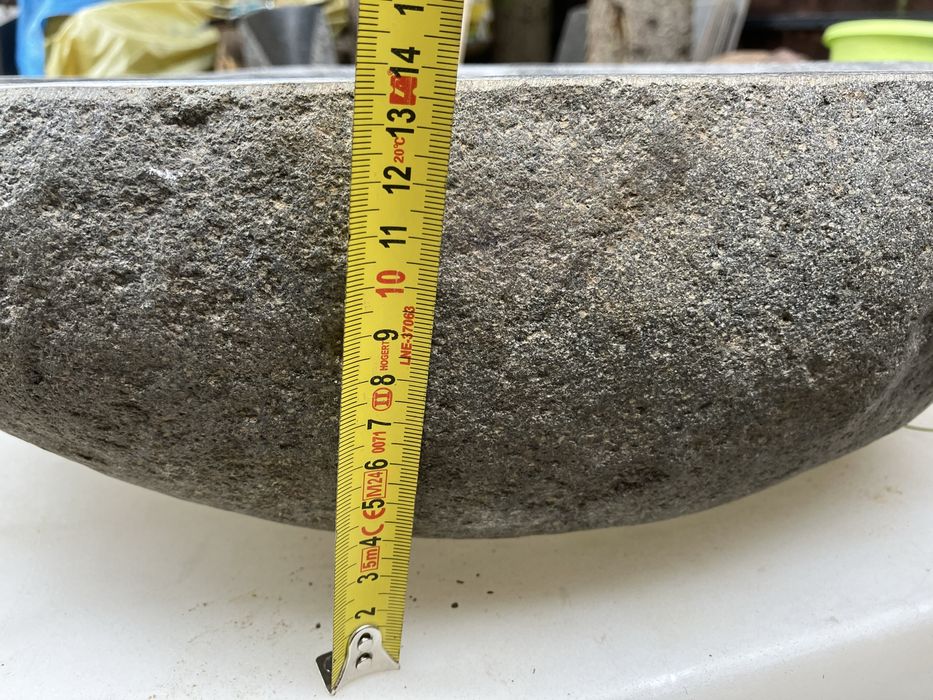 REZERWACJA  Kamienna umywalka szara