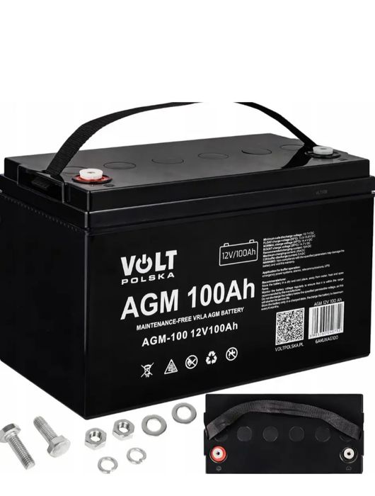 Акумулятор Volt Polska 12v 100Ah