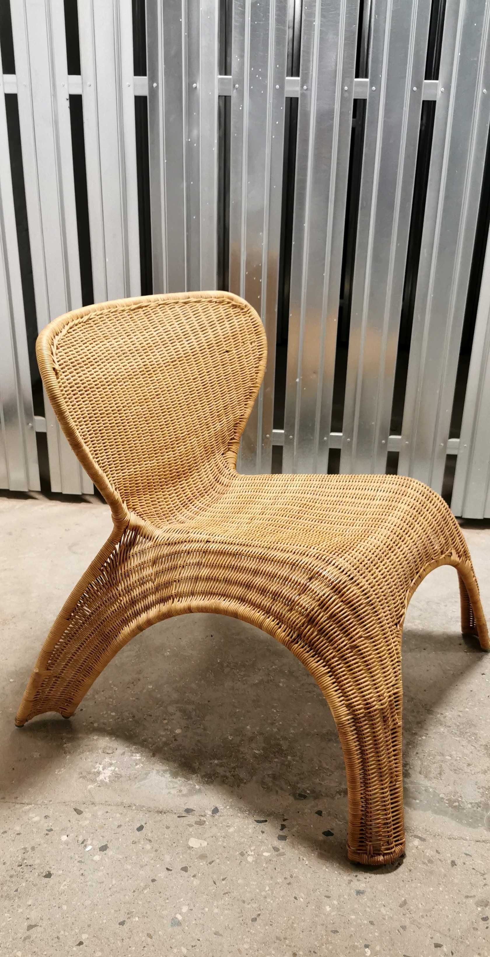 Fotel wiklinowy Gulte Ikea, 1999', Vintage!