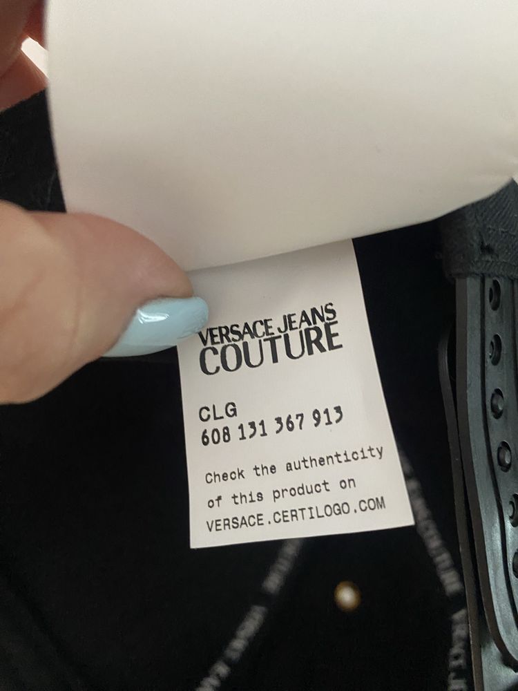 Czapka z daszkiem Versace Jenas Couture unisex