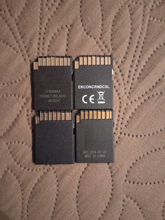 Adapter do karty micro SD - 4 sztuki