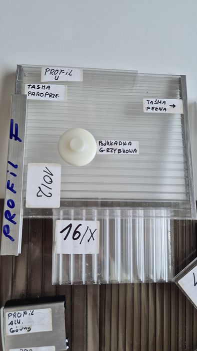 Poliwęglan komorowy 4, 6, 8, 10, 16, 20, 25, lity, trapez, fala.