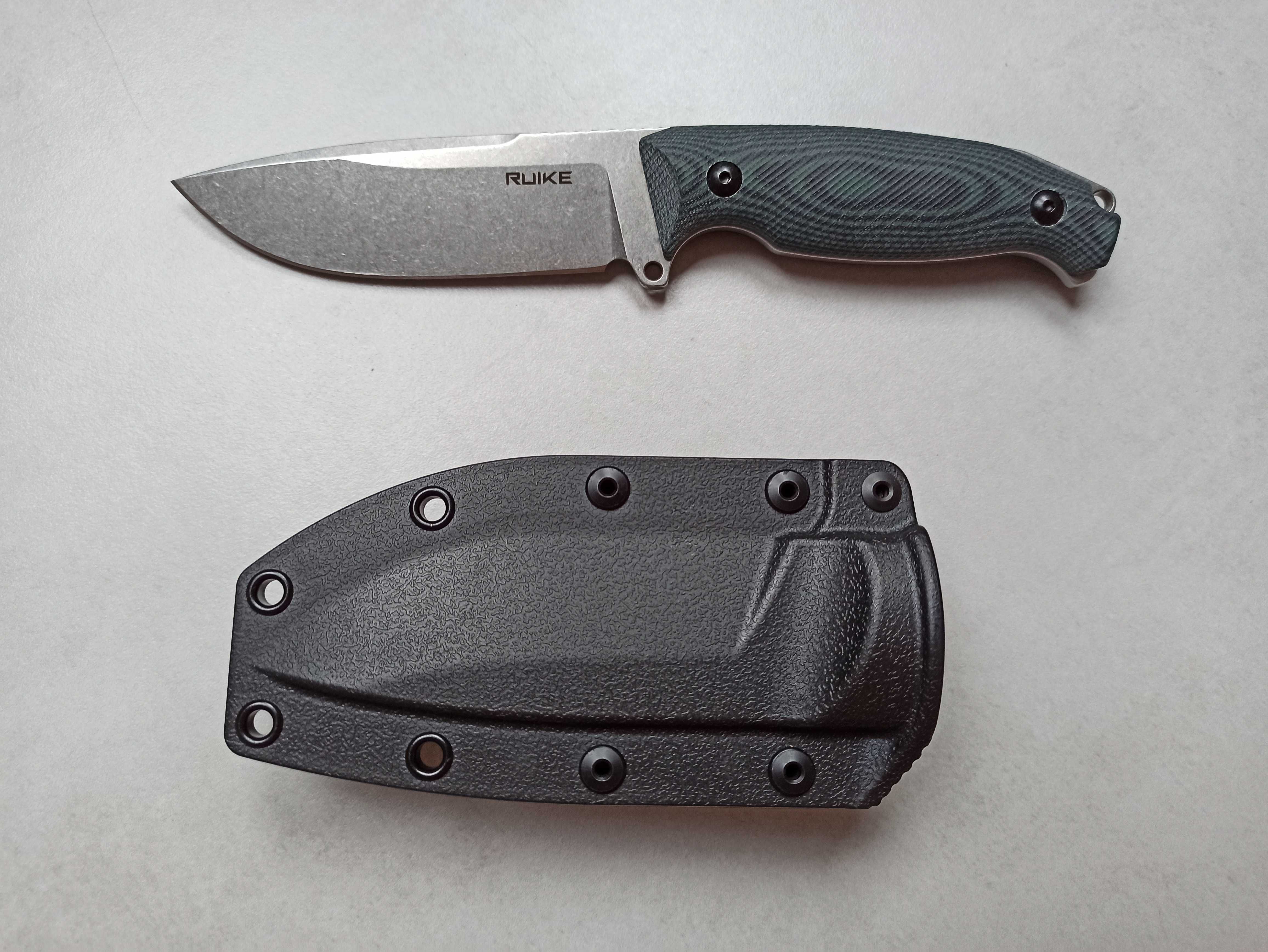Nóż survivalowy bushcraftowy Ruike Jager F118 oliwkowo zielony